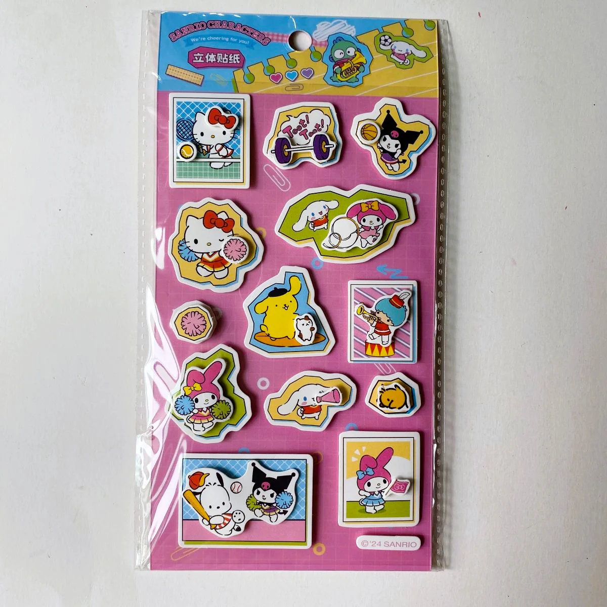 SANRIO EVA STICKER MXYDP02-MX-B