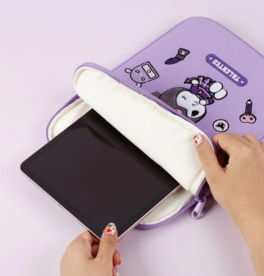 SANRIO KUROMI TABLET POUCH 11" - Image 3