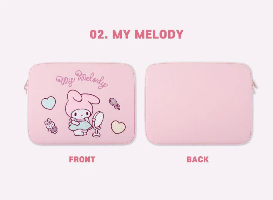 SANRIO MY MELODY LAPTOP POUCH 13" - Image 2