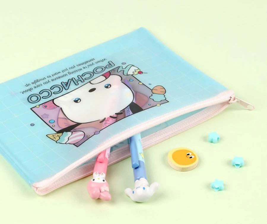 SANRIO NEW RETRO FLAT ZIPPER POUCH - CINNAMOROLL & POCHACCO - Image 2