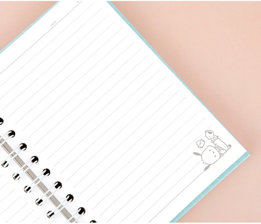 Sanrio Pochacco B6 Spiral Hard Cover Notebook - Image 2