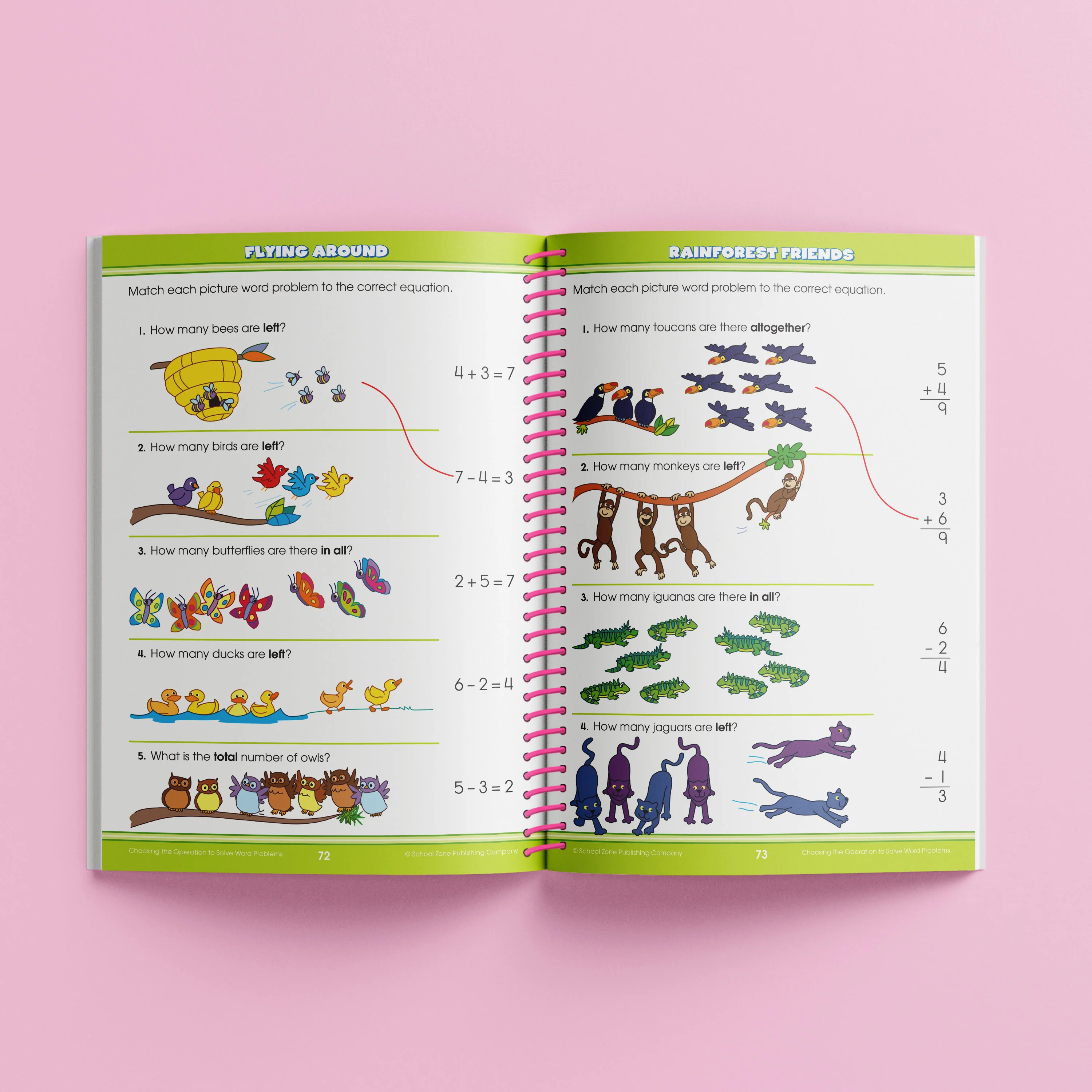 School Zone Big Spiro Workbook Maths - Image 2