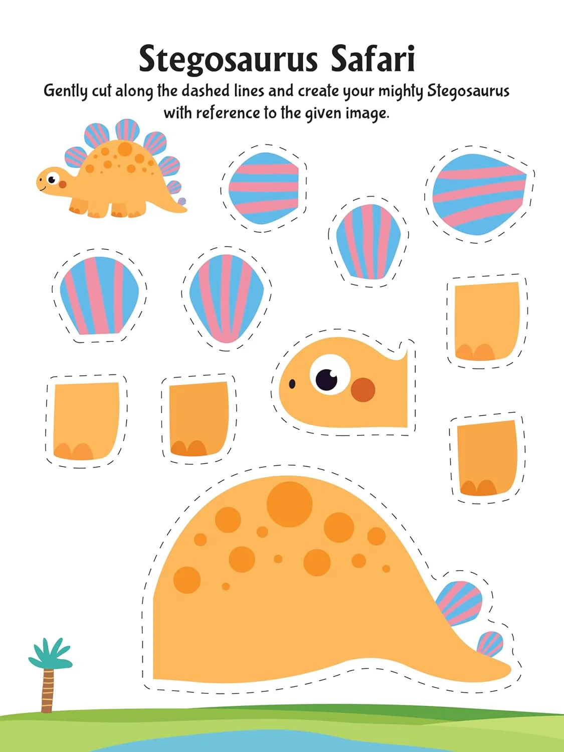 Scissors Skills Activity Book - Daring Dino - Image 3