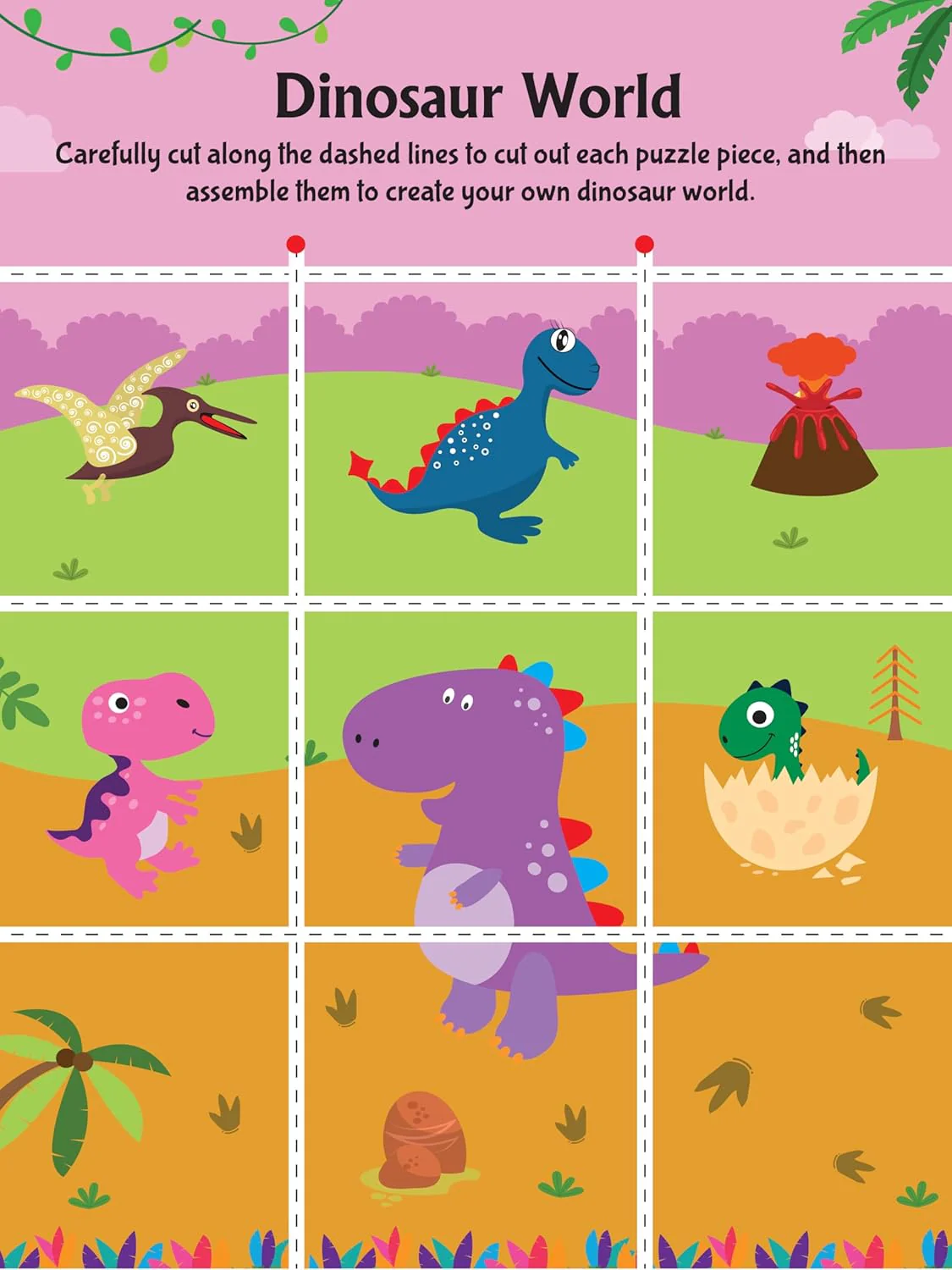 Scissors Skills Activity Book - Daring Dino - Image 5