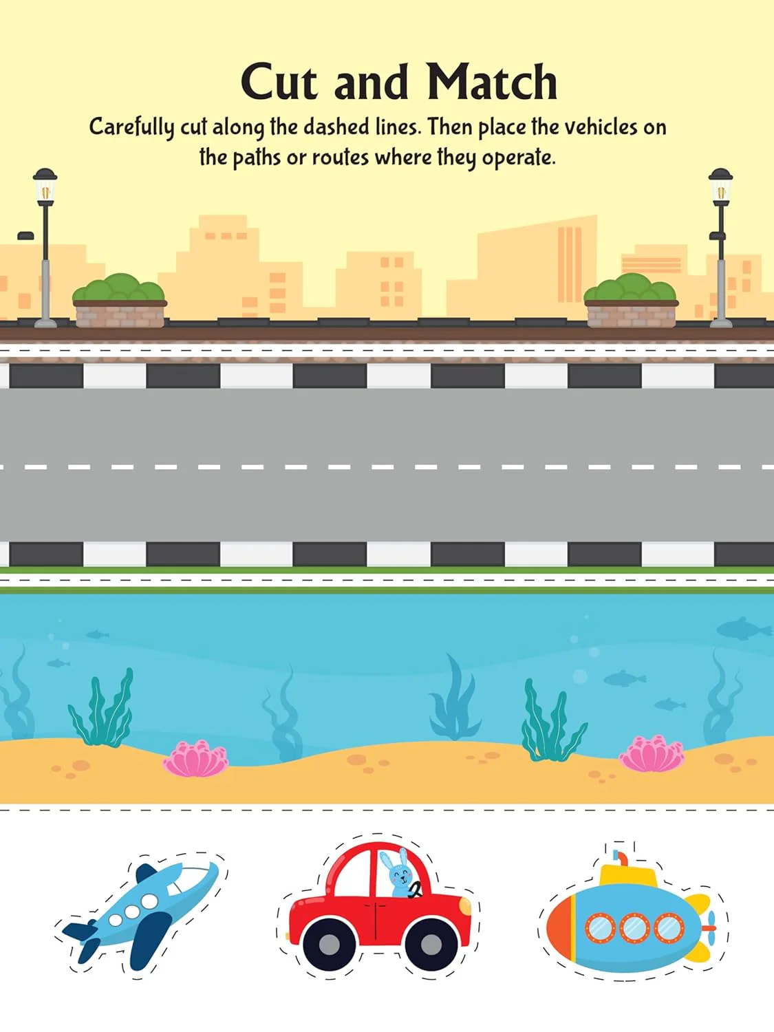 Scissors Skills Activity Book - Ultimate Vehicles - Image 4