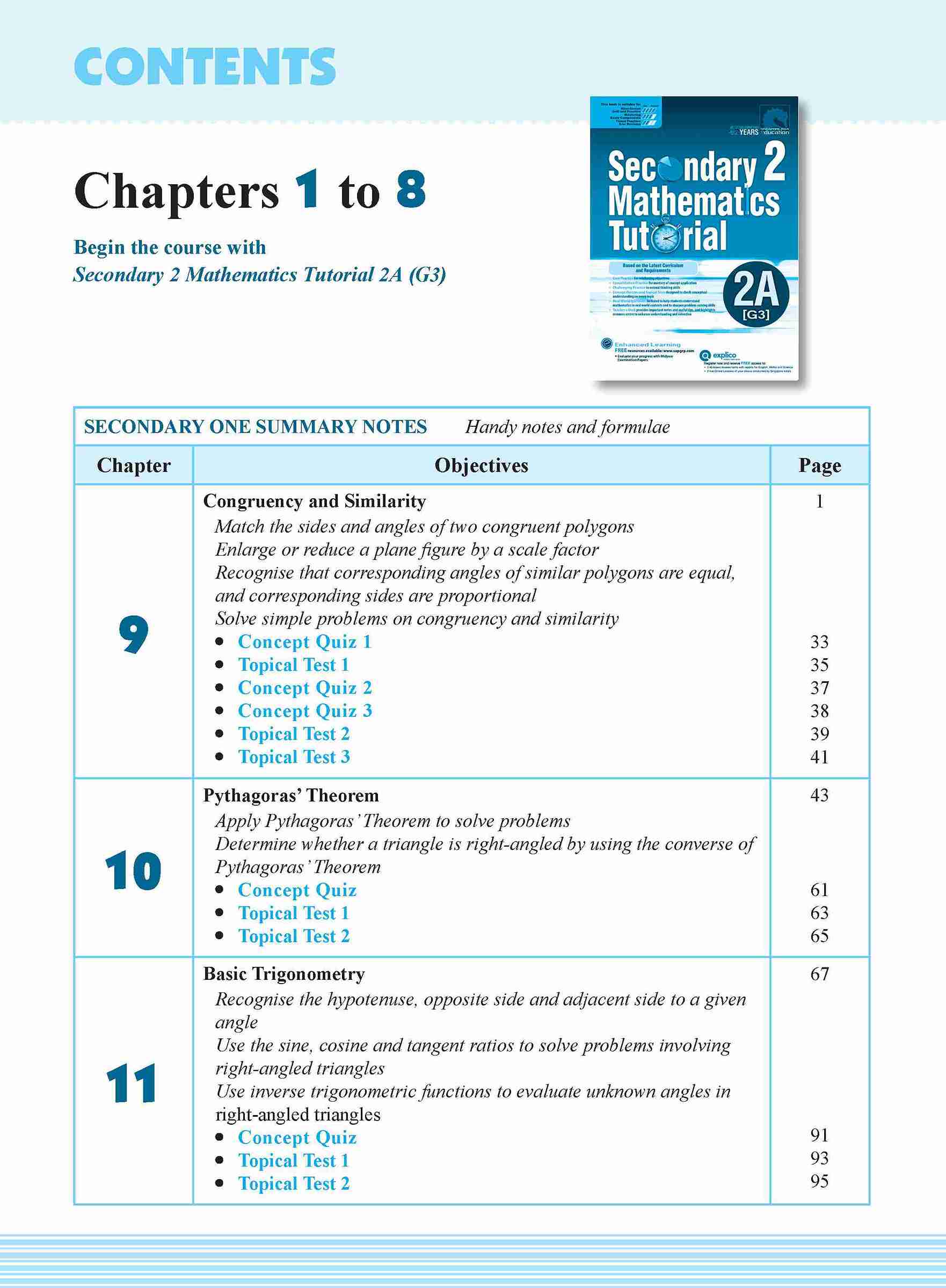 Secondary 2 Mathematics Tutorial 2B [G3] - 5th Edition - Image 3