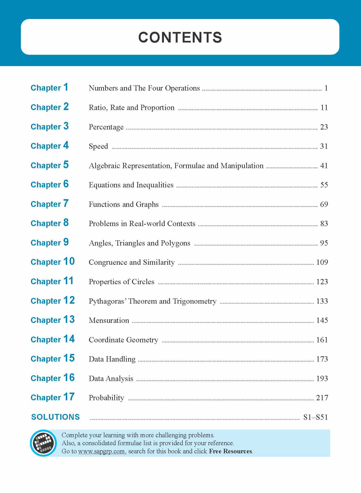 Secondary 3/4 Quantum Leap N(A)-Level Mathematics -2nd Edition - Image 3