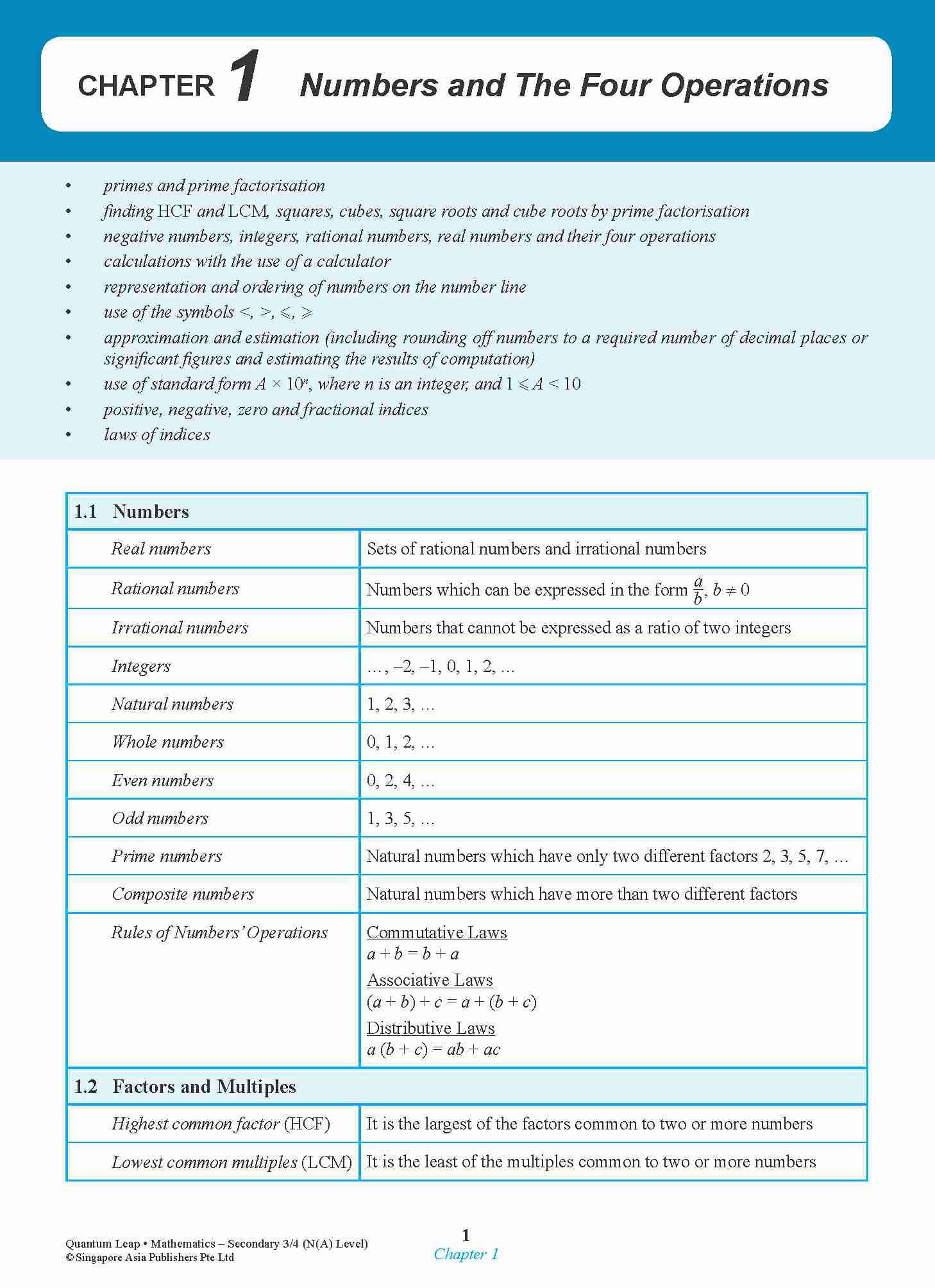 Secondary 3/4 Quantum Leap N(A)-Level Mathematics -2nd Edition - Image 4
