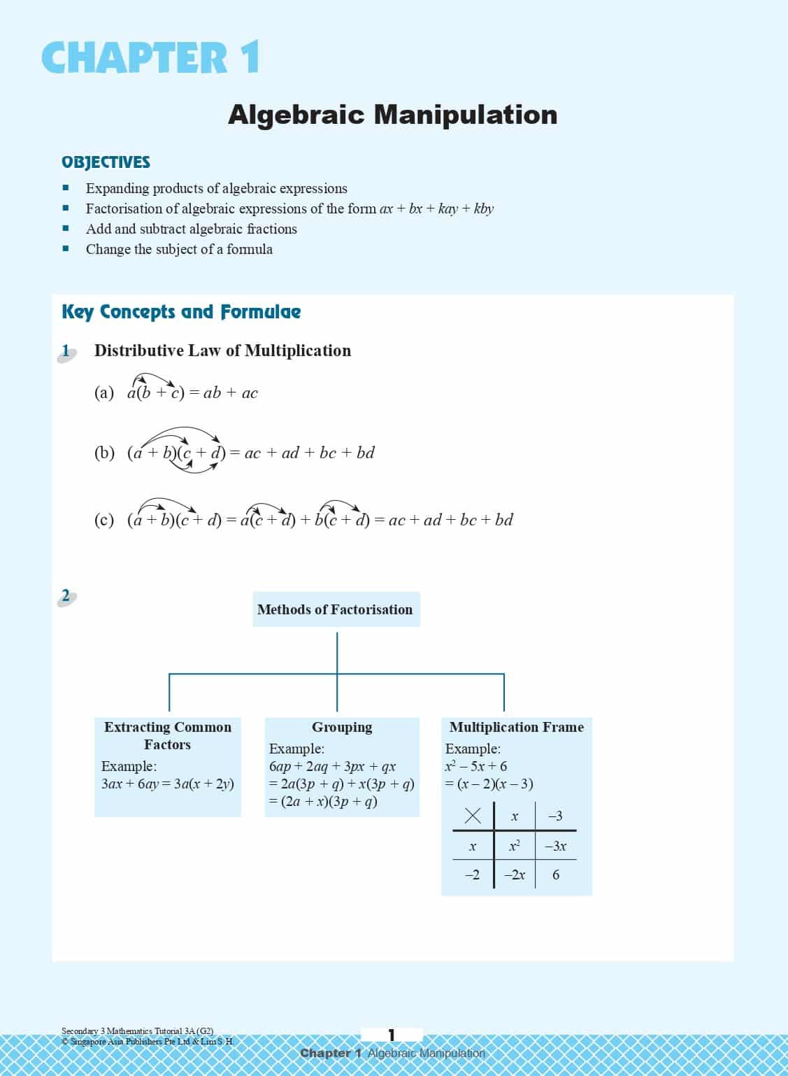 Secondary 3 Mathematics Tutorial 3A [G2] - Image 3