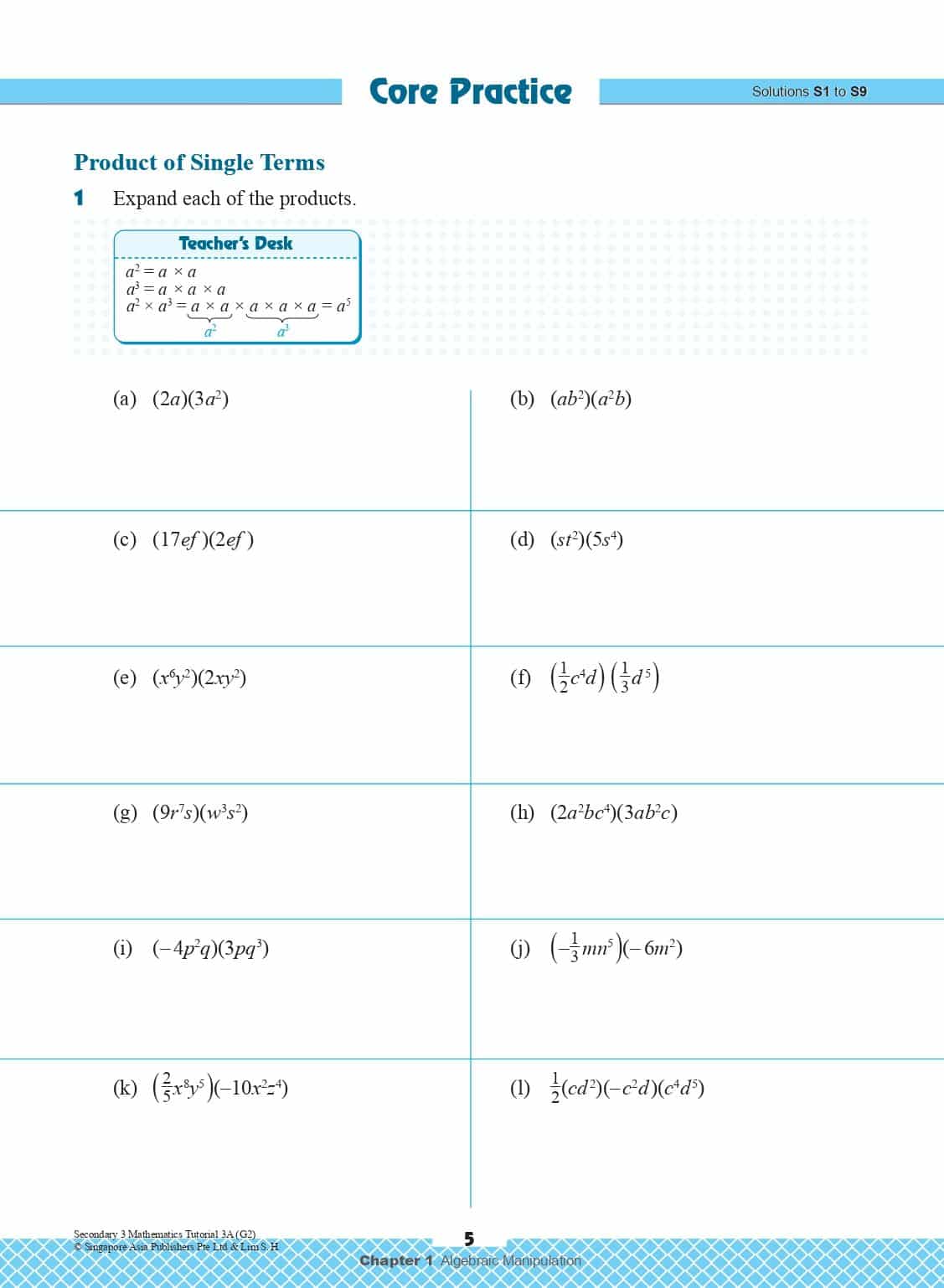 Secondary 3 Mathematics Tutorial 3A [G2] - Image 4