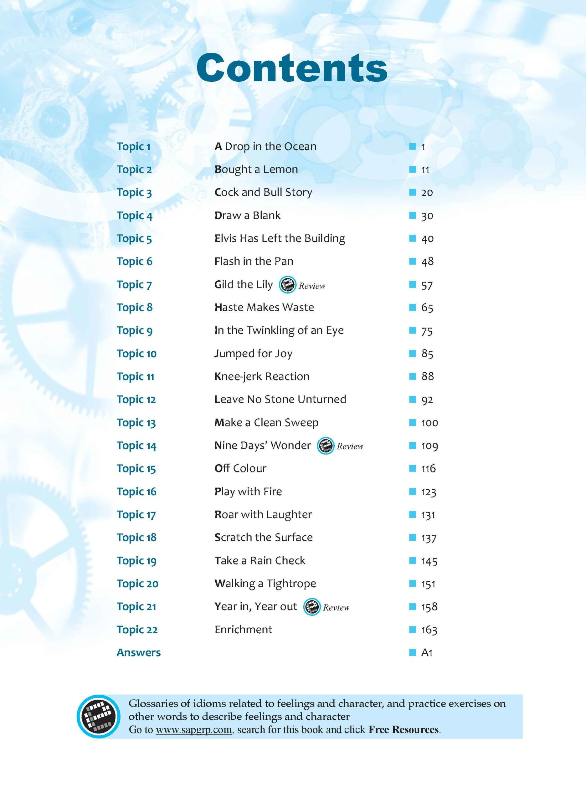 Secondary Levels Strengthen English IDIOMS - 6th Edition - Image 2