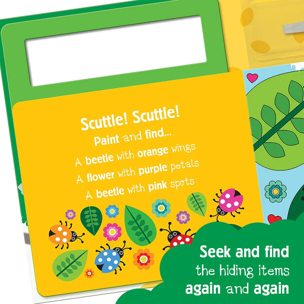 Seek and Find Bugs (Water Painting Seek and Find) (Hardcover) - Image 3