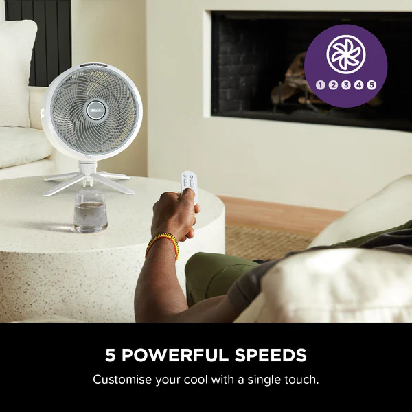 Shark FlexBreeze Cordless & Portable Fan - FA221 - White - Image 3