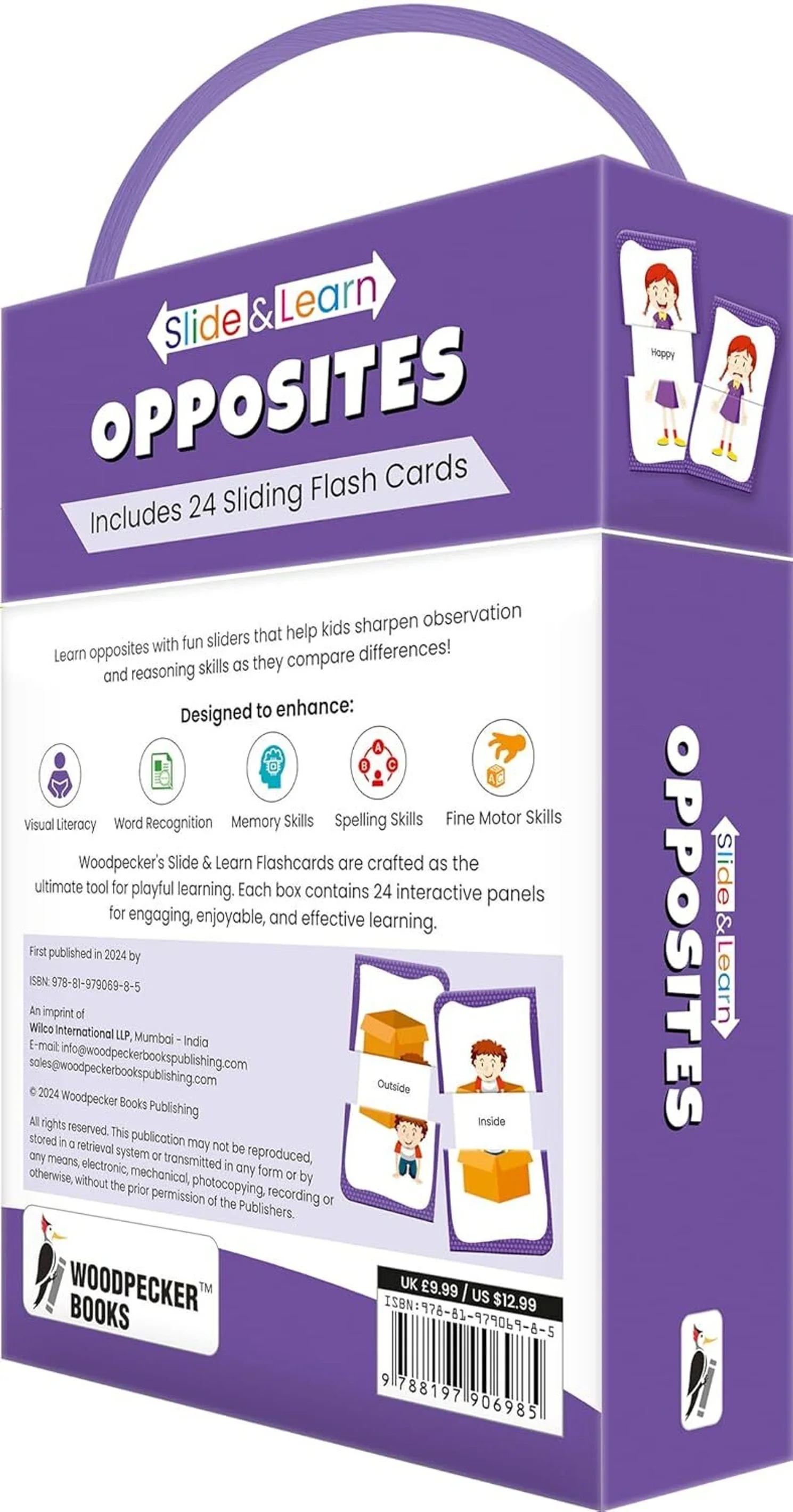 Slide & Learn Flashcards: Opposites - Image 2