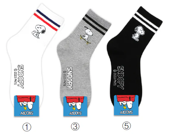 Snoopy Character Long Socks - Image 2