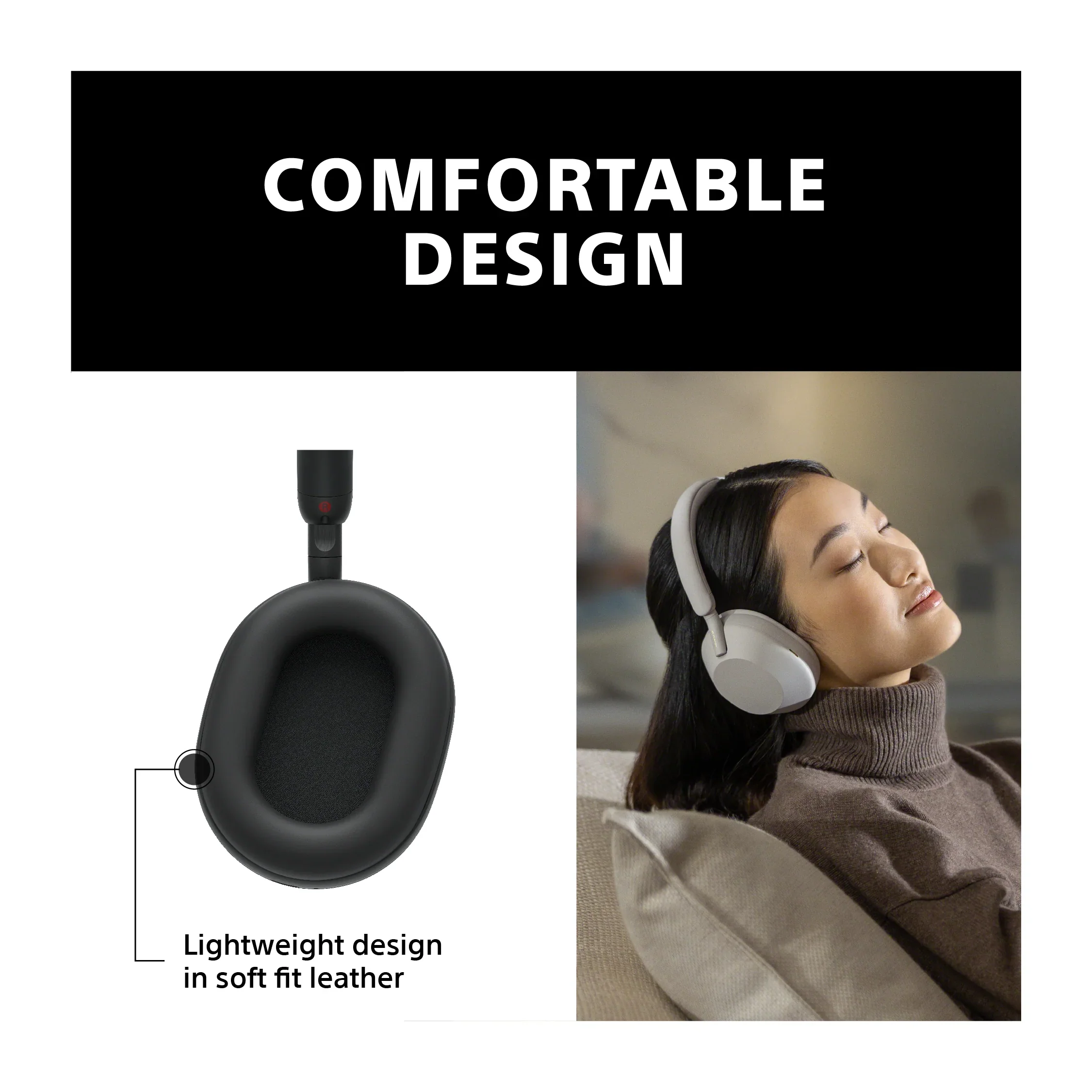 Sony WH-1000XM5 Wireless Noise Cancelling Headphones - Free Gift - Image 5