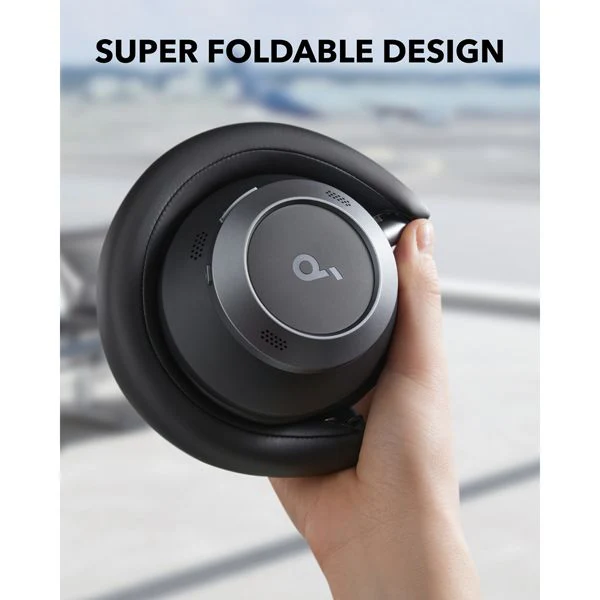 Soundcore Space One Pro Headphones - Jet Black - Image 5