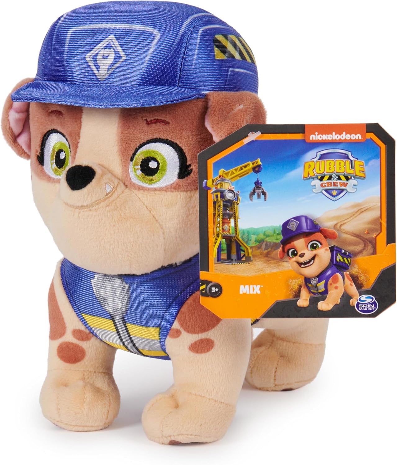 SPIN MASTER PAW PATROL RUBBLE & CREW BASIC PLUSH ASSORTED - Image 4