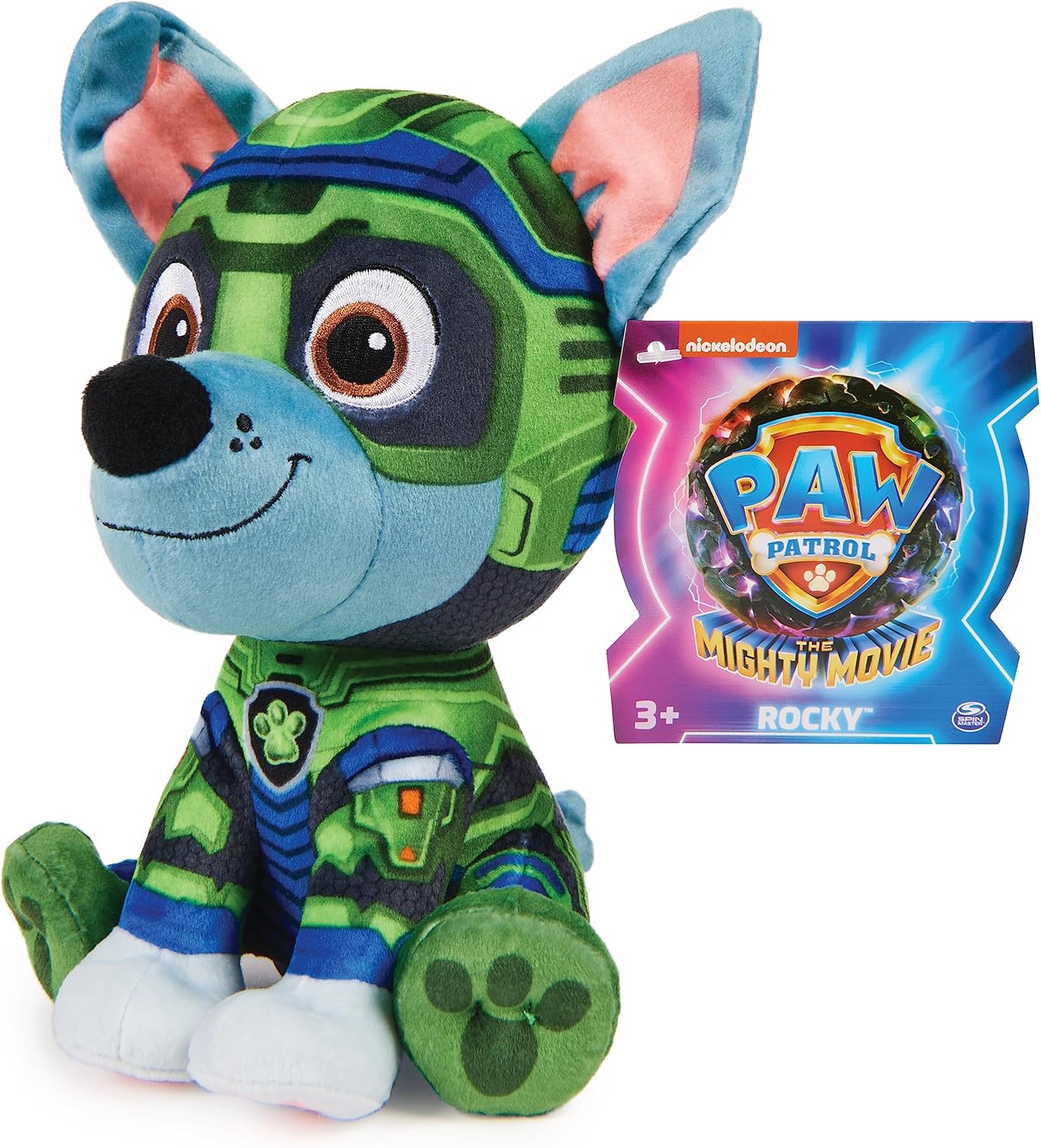 SPIN MASTER PAW PATROL THE MIGHTY MOVIE BASIC PLUSH ASSORTMENT - Image 4