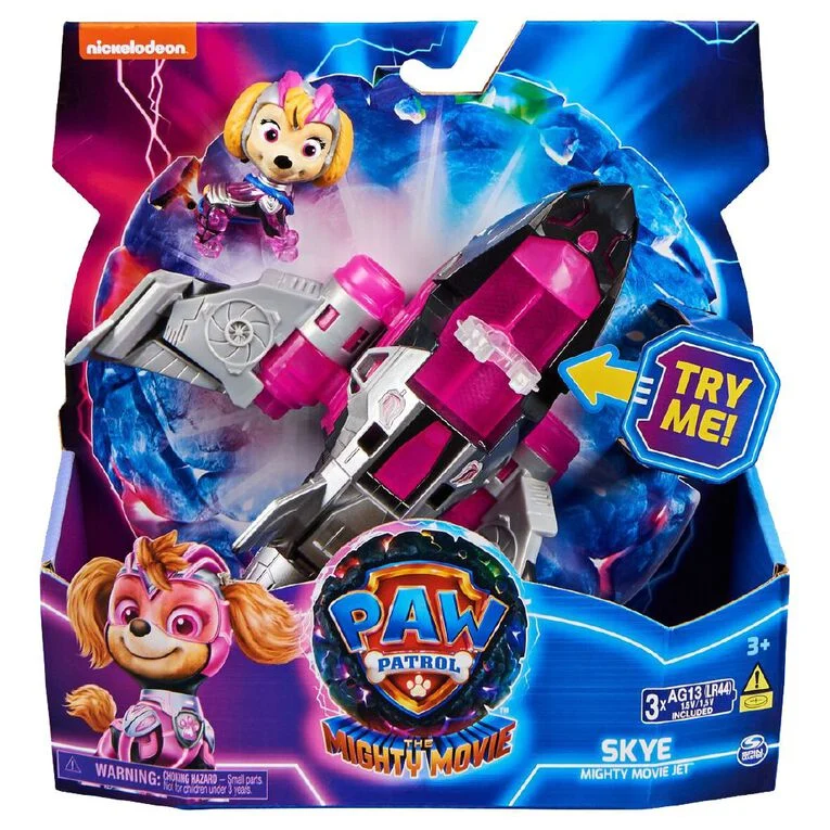 SPIN MASTER PAW PATROL THE MIGHTY MOVIE PUP SQUAD THEME VEHICLE ASSORTMENT - Image 5
