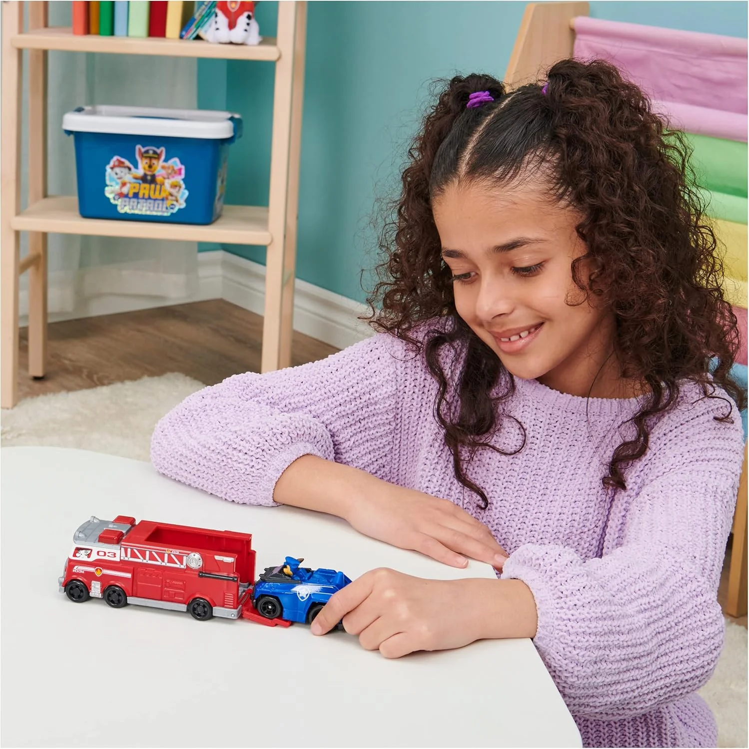 SPIN MASTER PAW PATROL TRUE METAL FIRETRUCK DIE CAST TEAM VEHICLE - Image 2