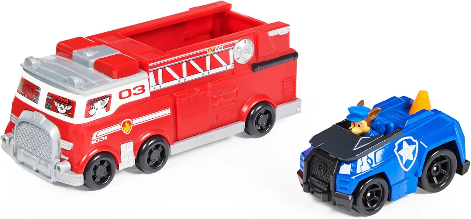 SPIN MASTER PAW PATROL TRUE METAL FIRETRUCK DIE CAST TEAM VEHICLE - Image 4