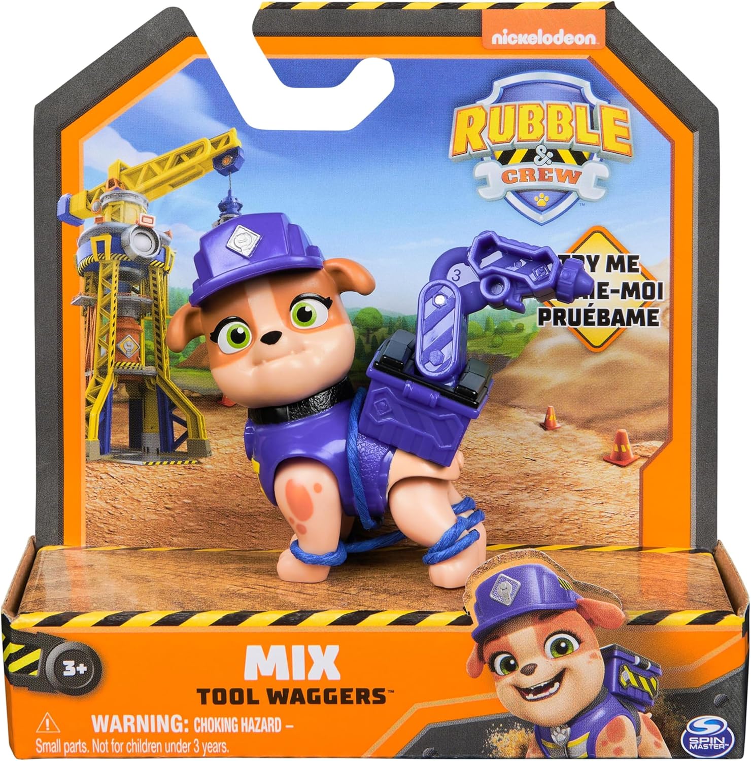 SPIN MASTER RUBBLE AND CREW WHEELER TOOL ACTION FIGURE ASSORTED - Image 3