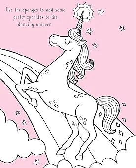 Sponge Art -unicorns&magical Creatures - Image 2