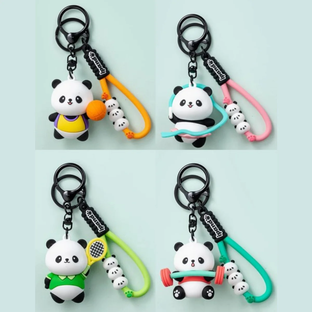 Sport Panda Keycharm