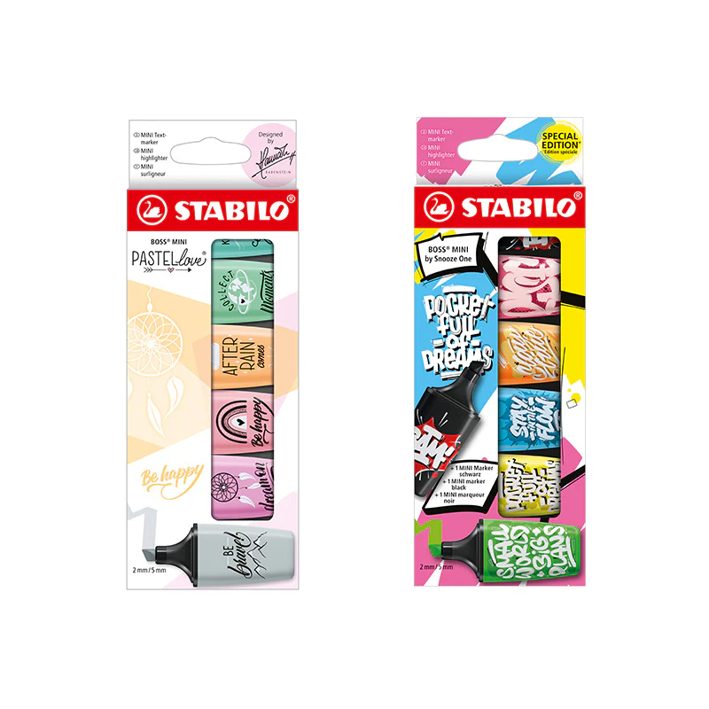 Stabilo Boss Mini Hghlighters Value Twin Pack