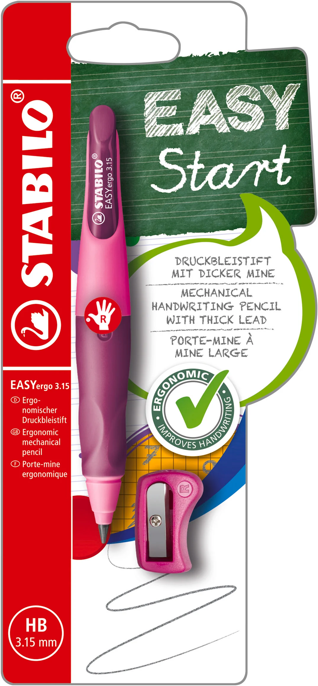 Stabilo Easystart 3.5mm Lh Pk/lilac - Image 5