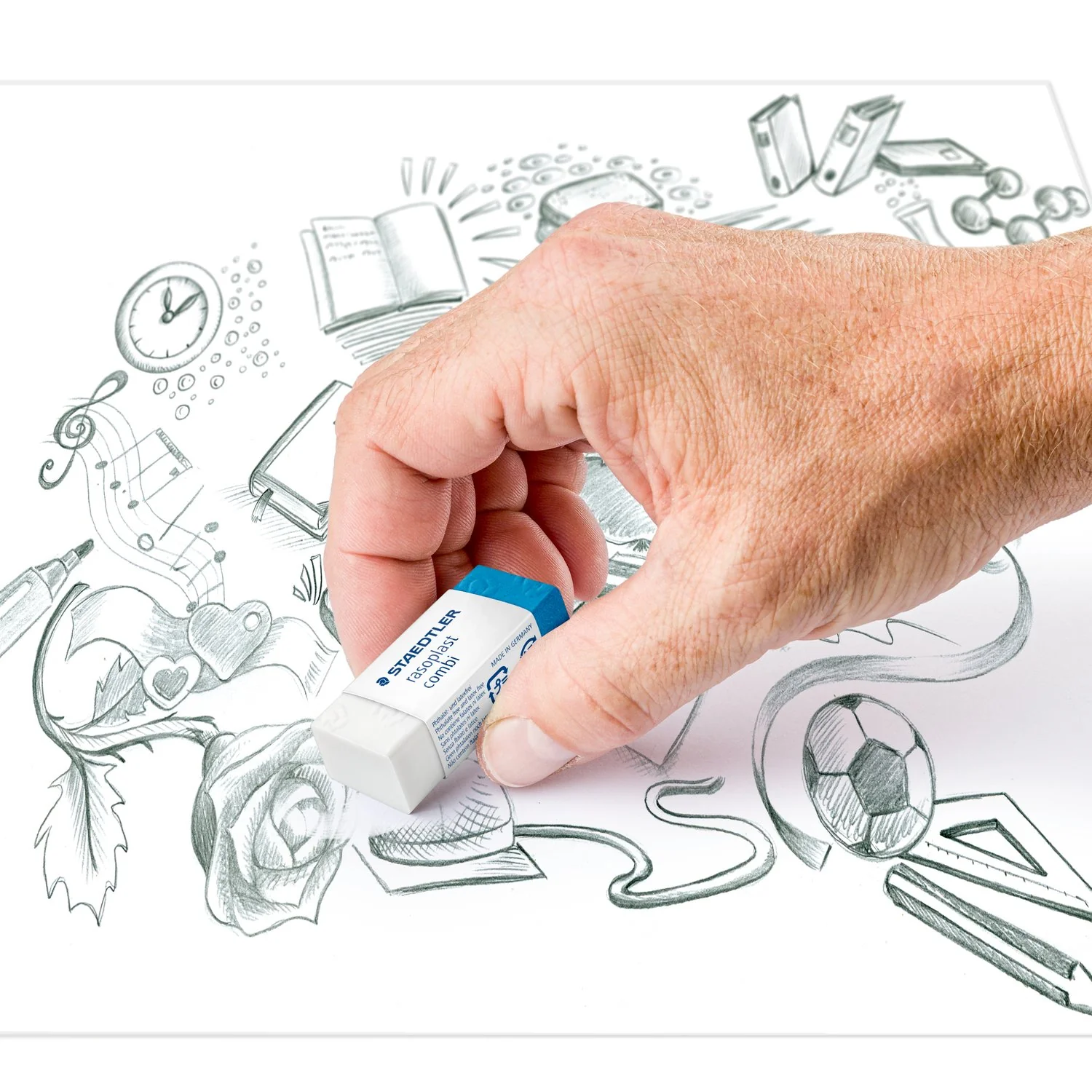 Staedtler 526 Bt30 Combi Rasoplast Eraser - Image 3