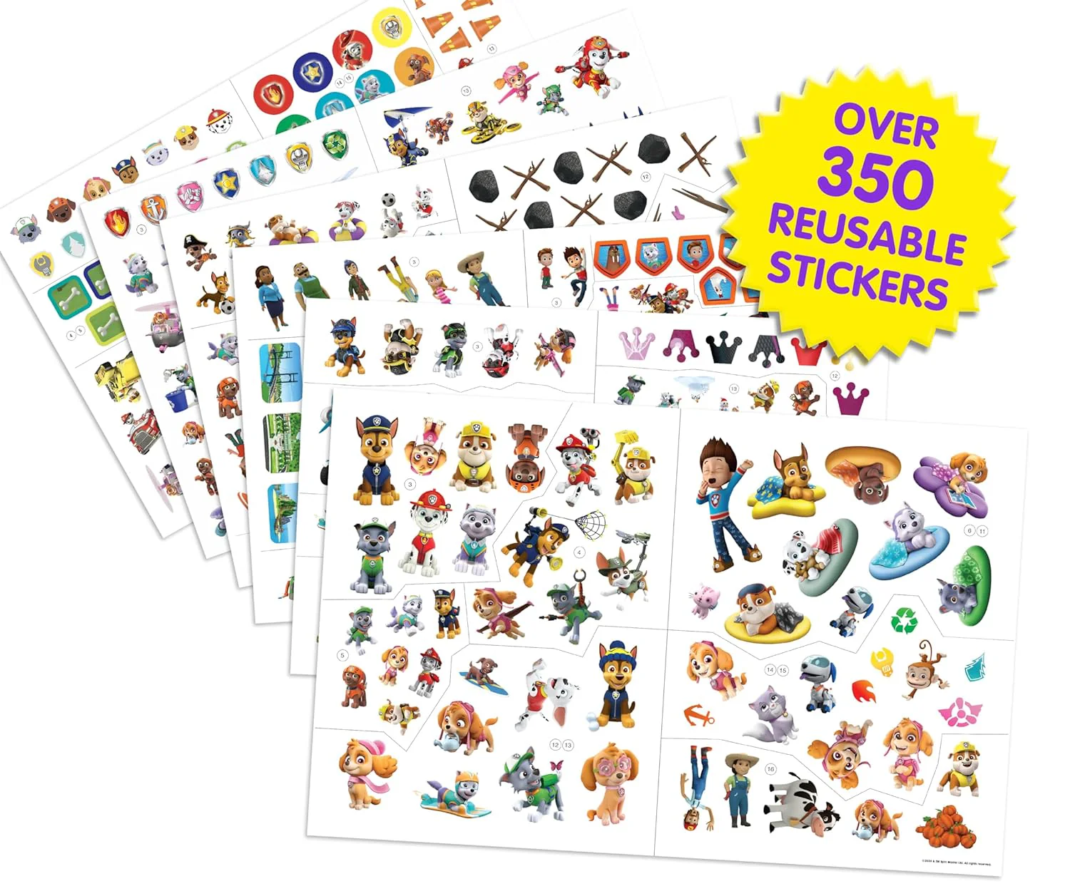Paw Patrol Girl's Sticker Book Treasury - Image 3