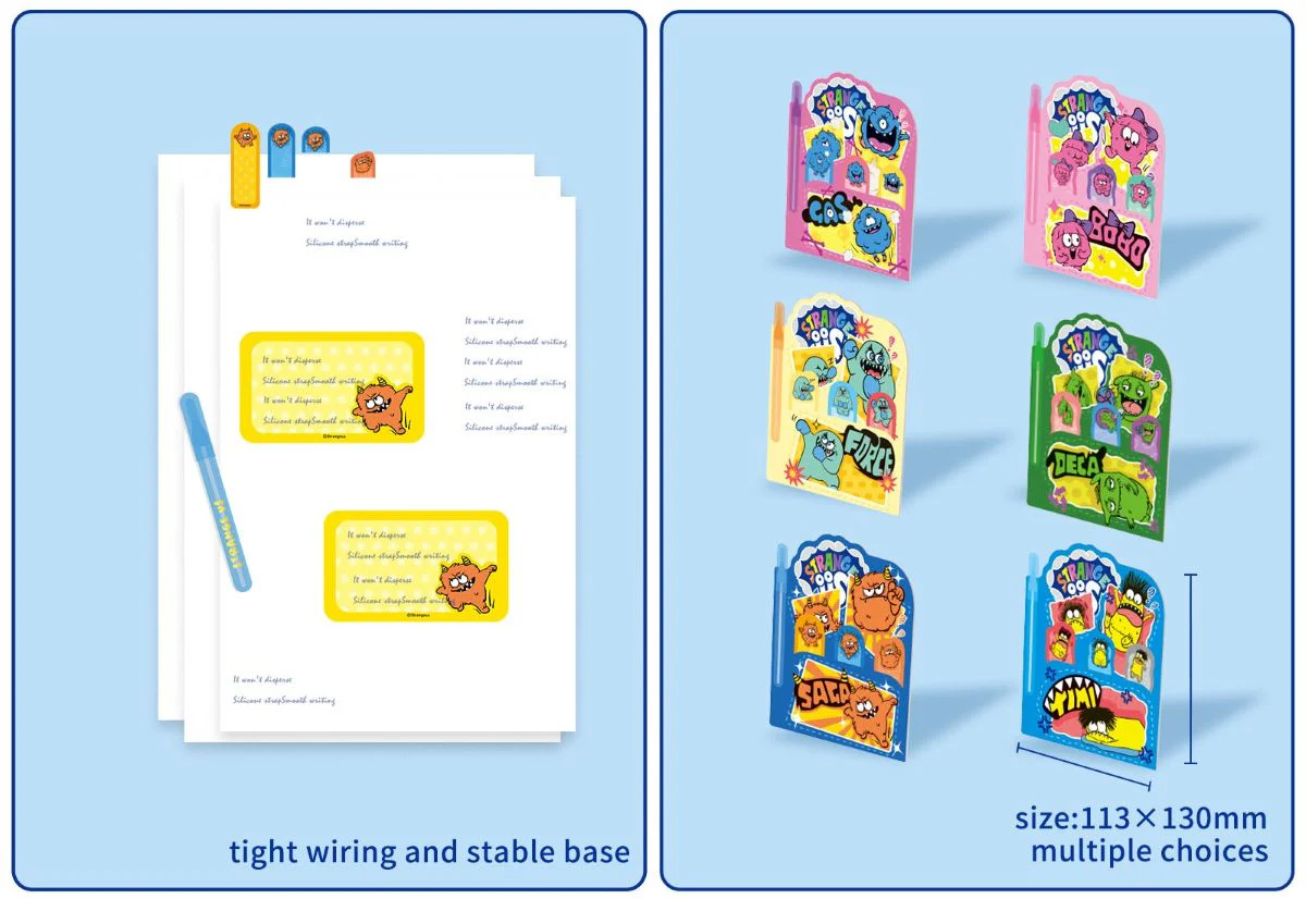 Strange Us Sticky Notes With Ballpen - Image 2