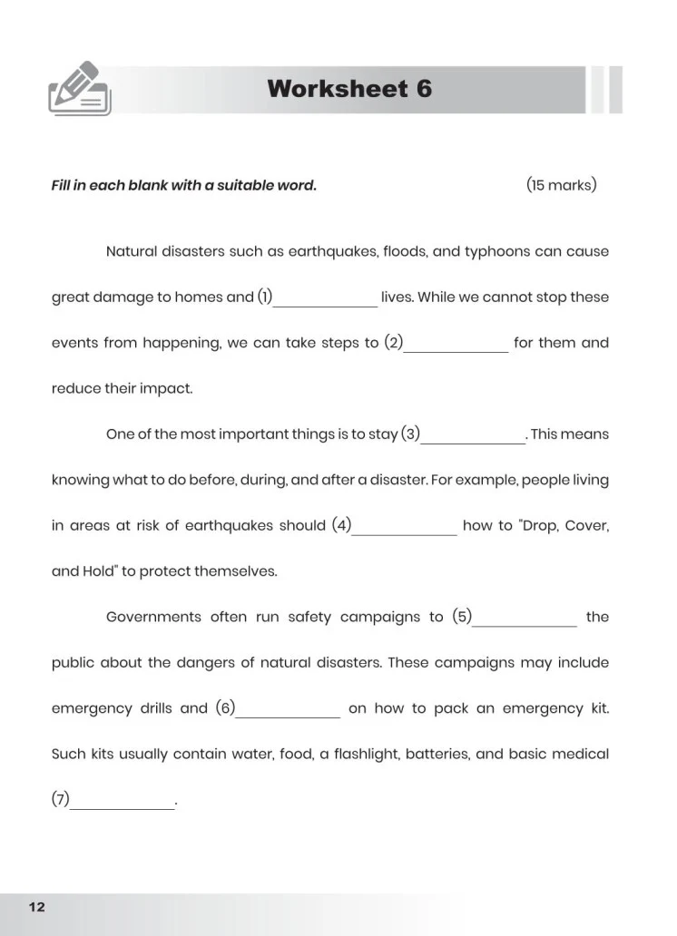 Strategic Success in PSLE English Tackling Comprehension Cloze with Confidence - Image 4