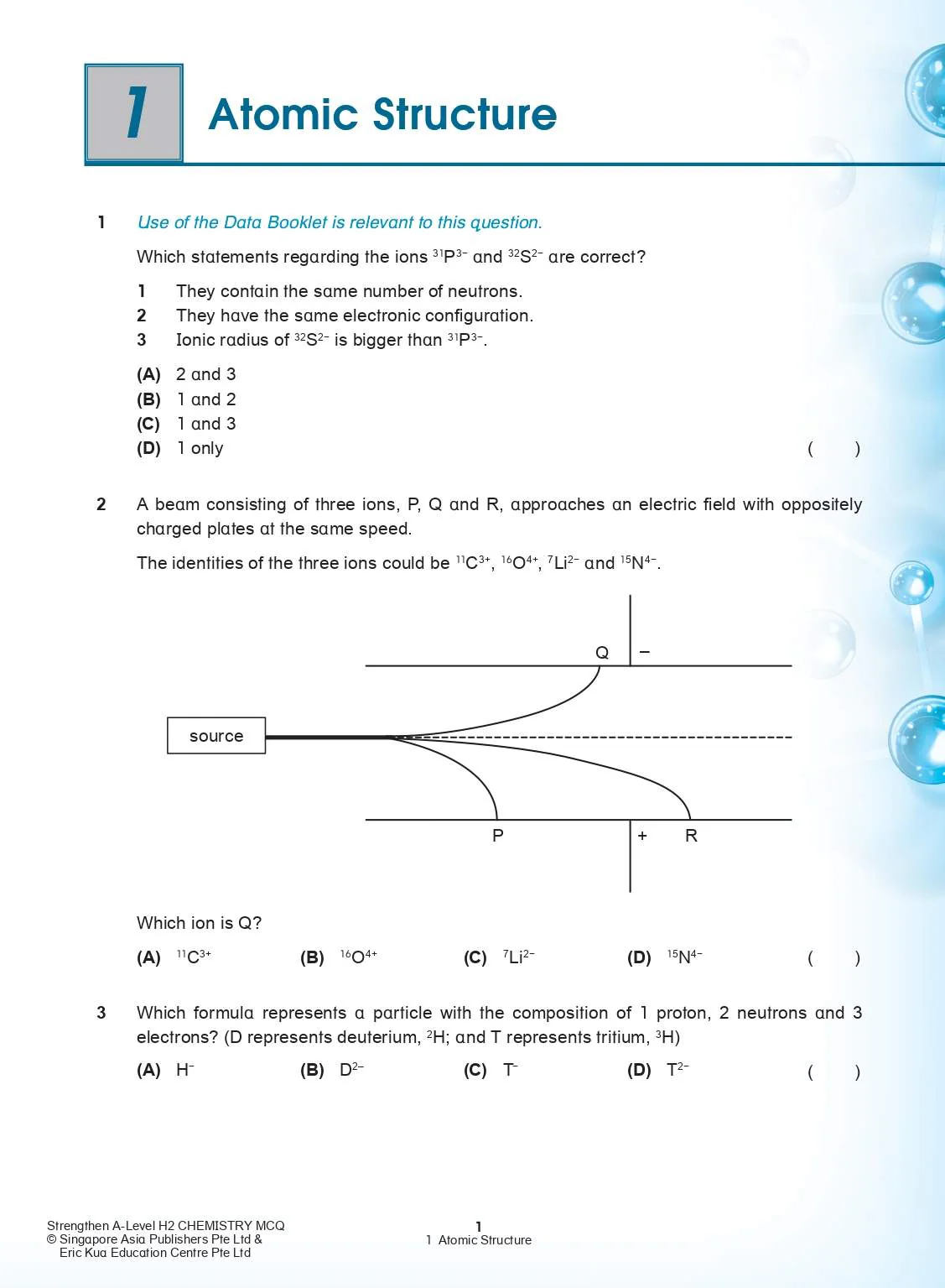 Strengthen A-Level H2 Chemistry Multiple-Choice Questions for Pre-University Levels - Image 2