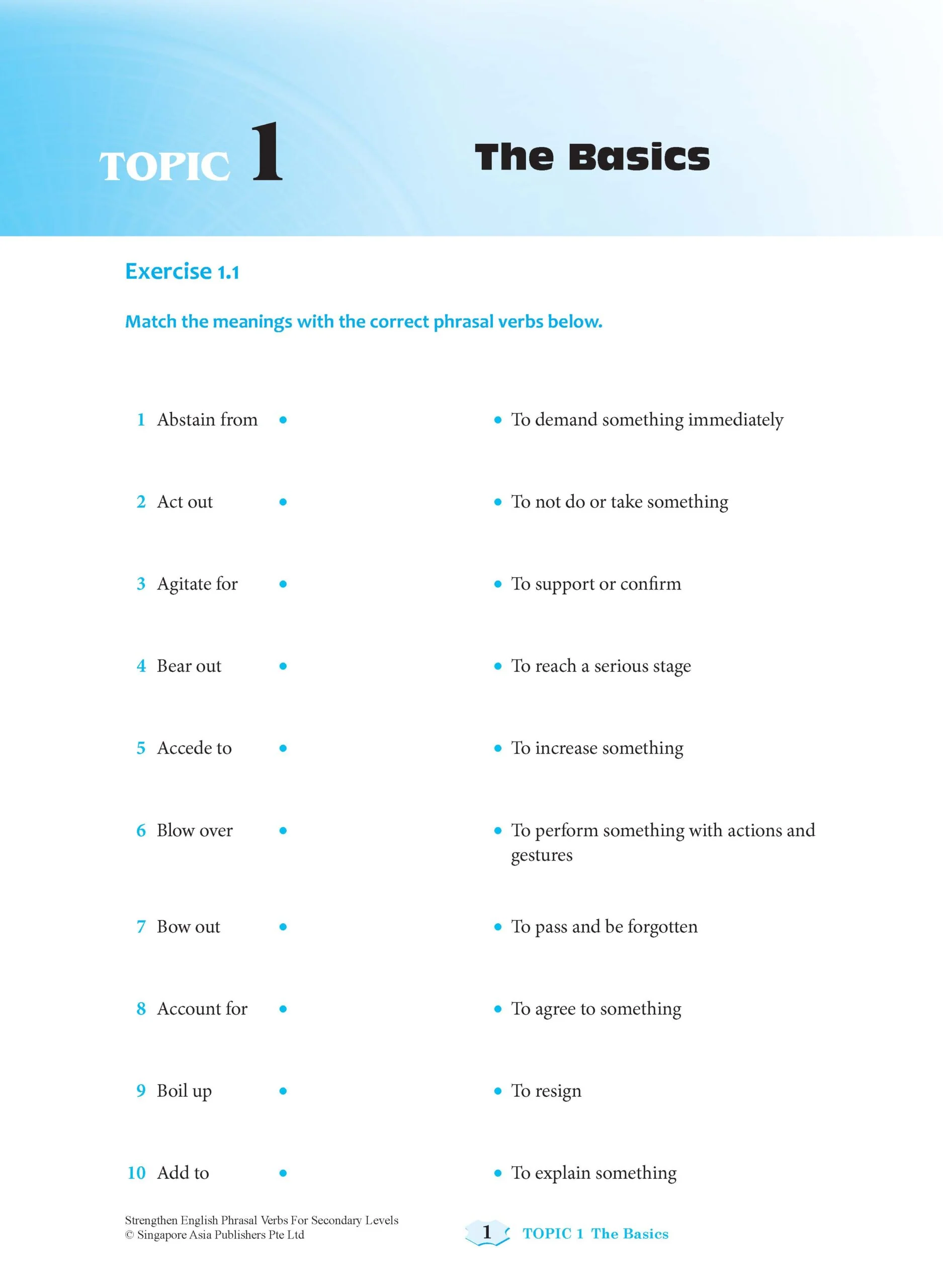 Strengthen English PHRASAL VERBS FOR SECONDARY LEVELS - Image 4