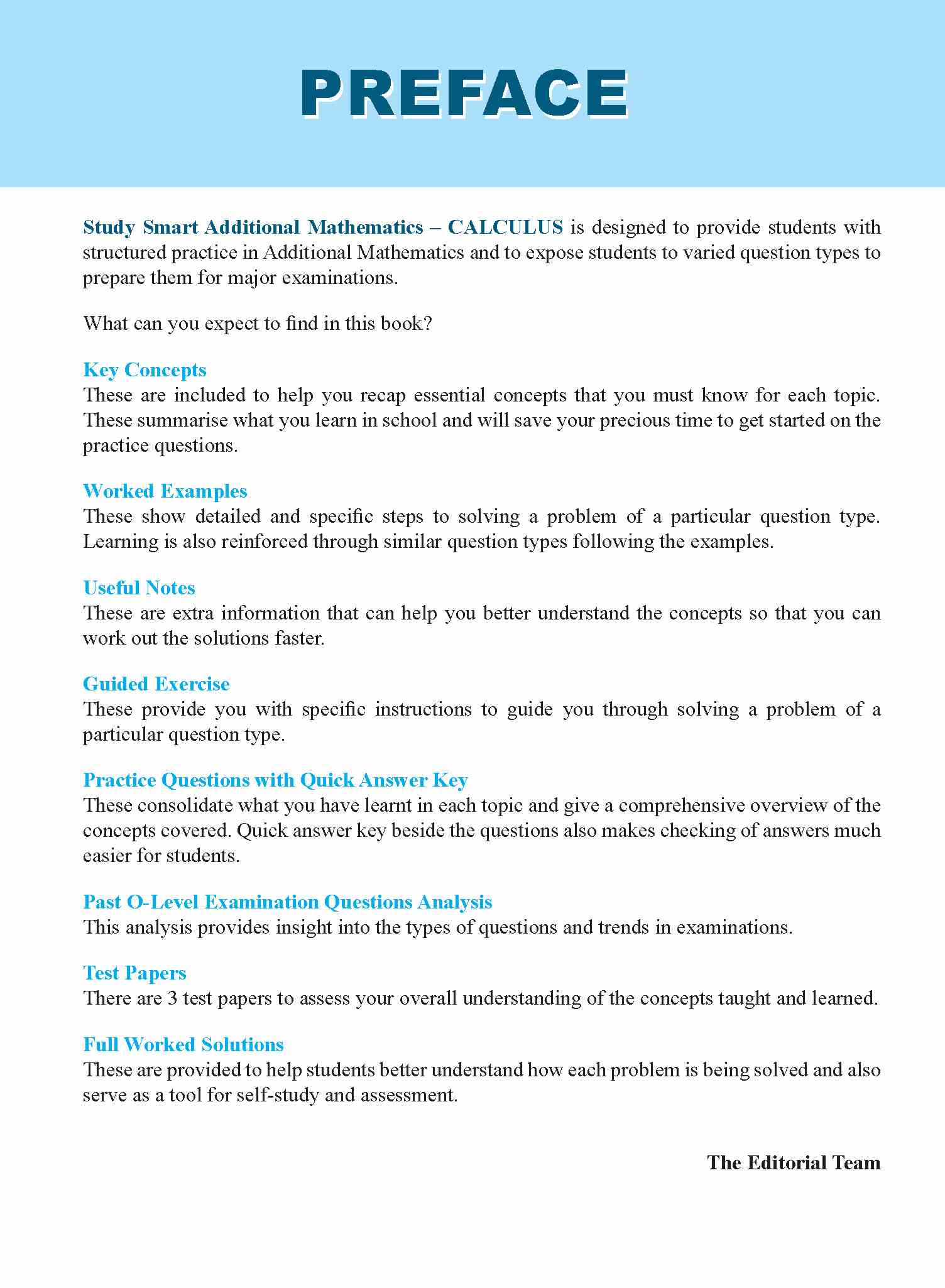 Study Smart Additional Mathematics Calculus For Upper Secondary Levels - Image 2