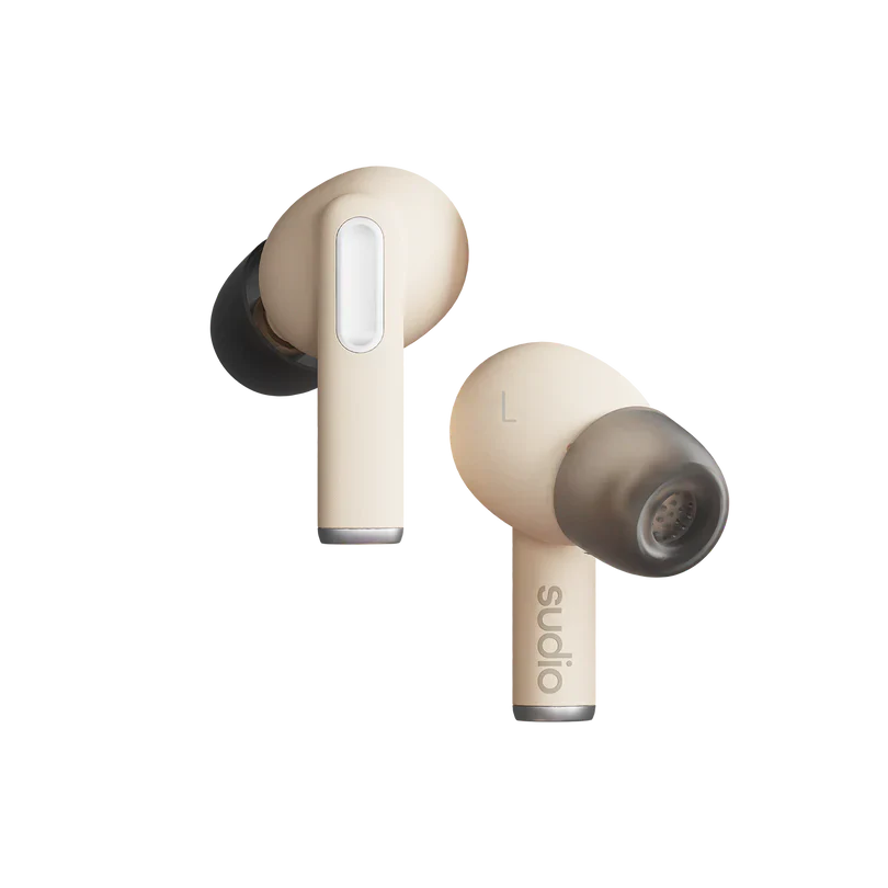 Sudio A1 Pro Wireless Earbuds with ANC - Sand - Image 2