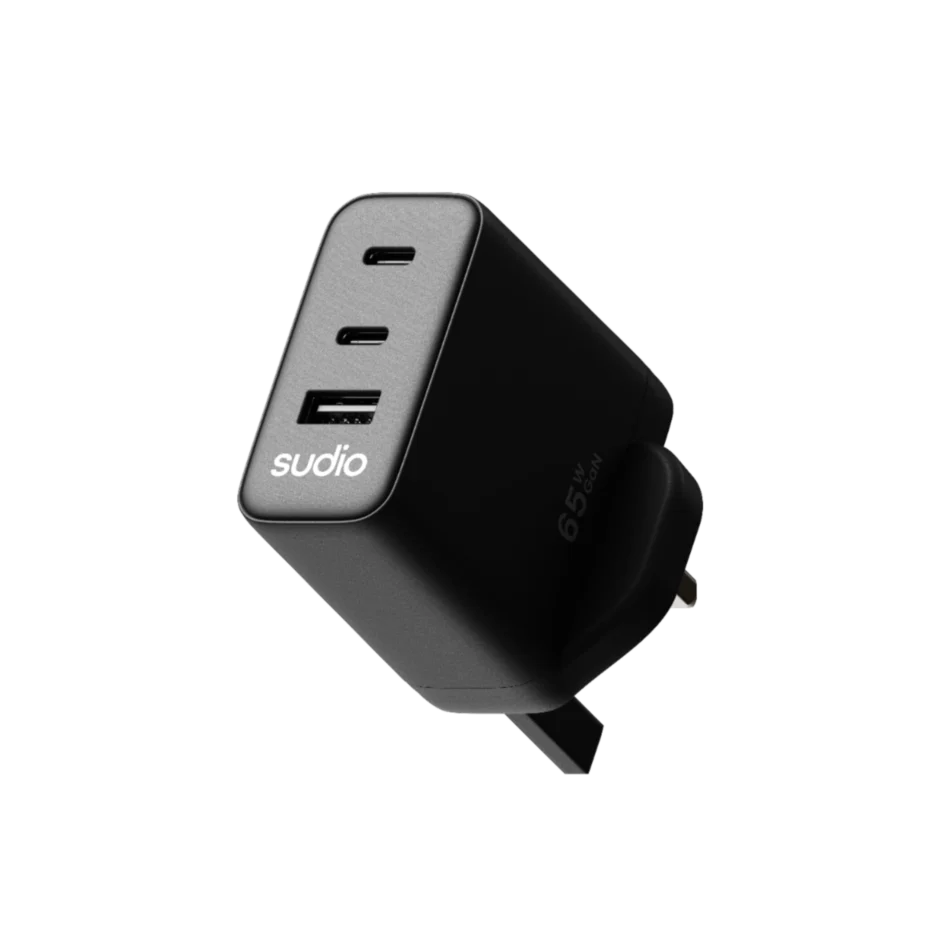 Sudio P3 65W Charger (Black)