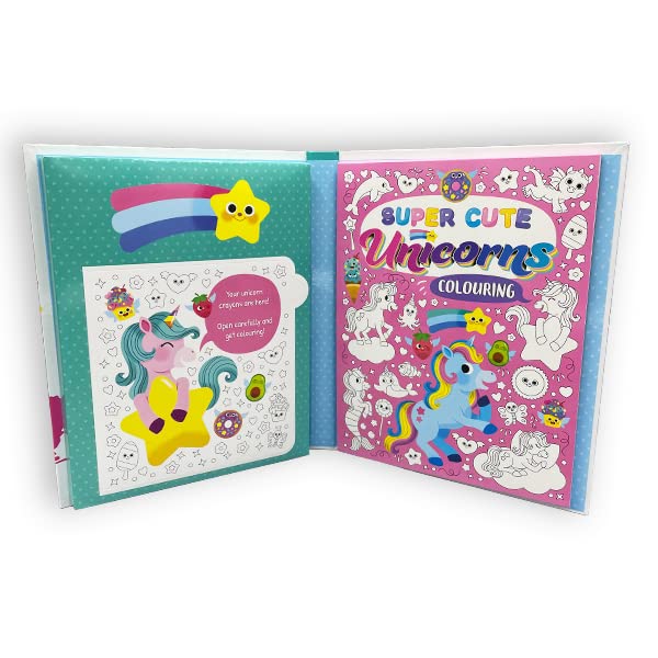 Super Cute Unicorns Colouring (Paperback) - Image 5