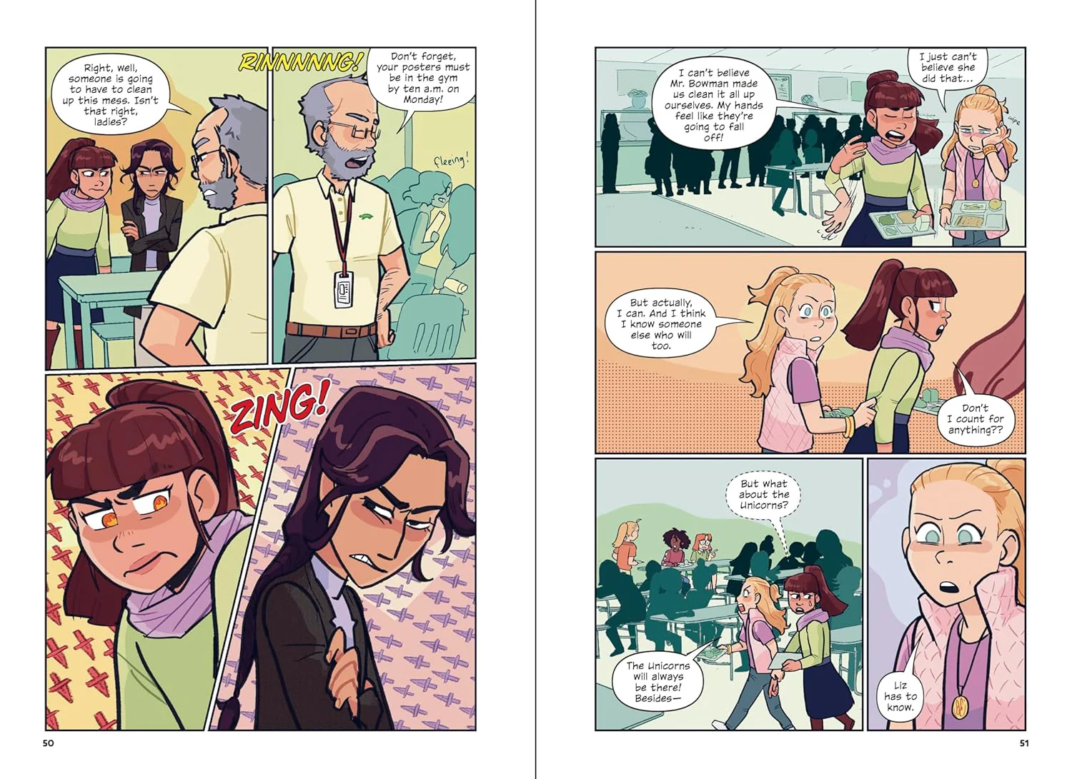 Sweet Valley Twins: The New Girl:(A Graphic Novel (Paperback) - Image 3