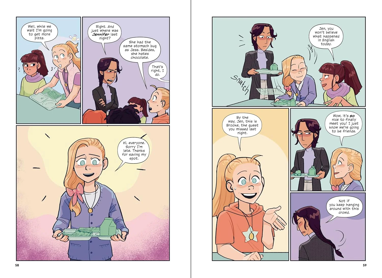 Sweet Valley Twins: The New Girl:(A Graphic Novel (Paperback) - Image 4