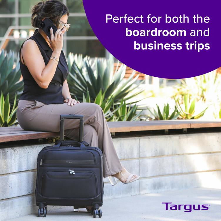 Targus 16” Transit 4-Wheel Rolling Laptop Case - Image 5