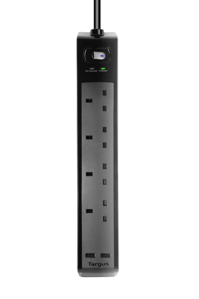 Targus Smart Surge 4 with 2 USB Ports APS10 - Image 2