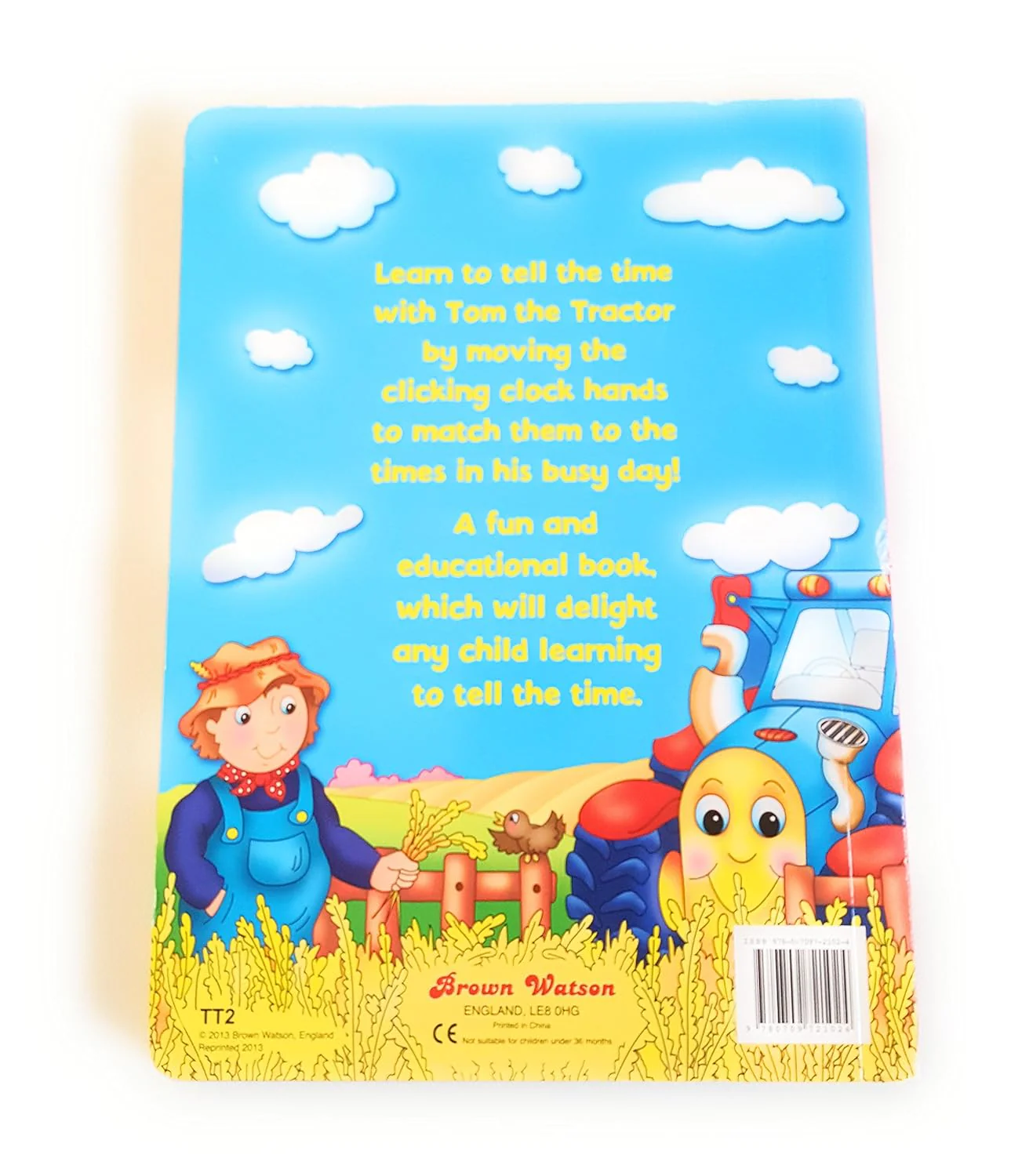 Telling The Time Book - Tom The Tractor - Image 2