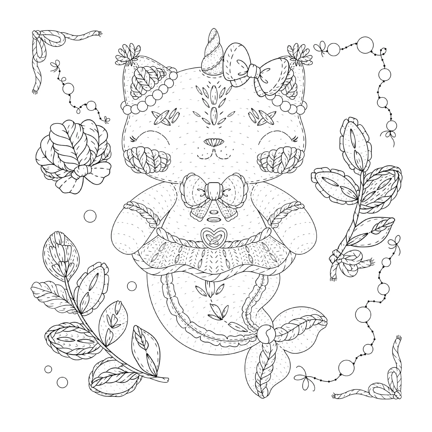 The Cutest Of Cute Amigurumi: Sea Friends (Coloring Book) - Image 4