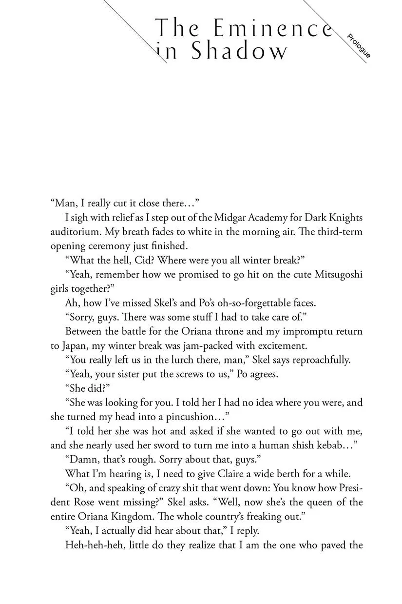 The Eminence In Shadow 05 (Light Novel) - Image 3