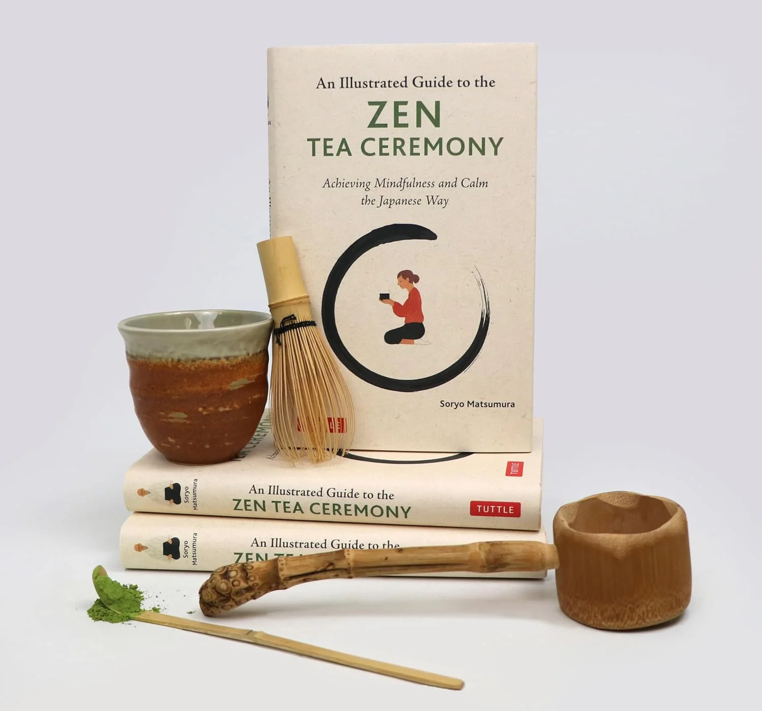 The Illustrated Guide to the Zen Tea Ceremony: Achieving Mindfulness and Calm the Japanese Way (Hardcover) - Image 2