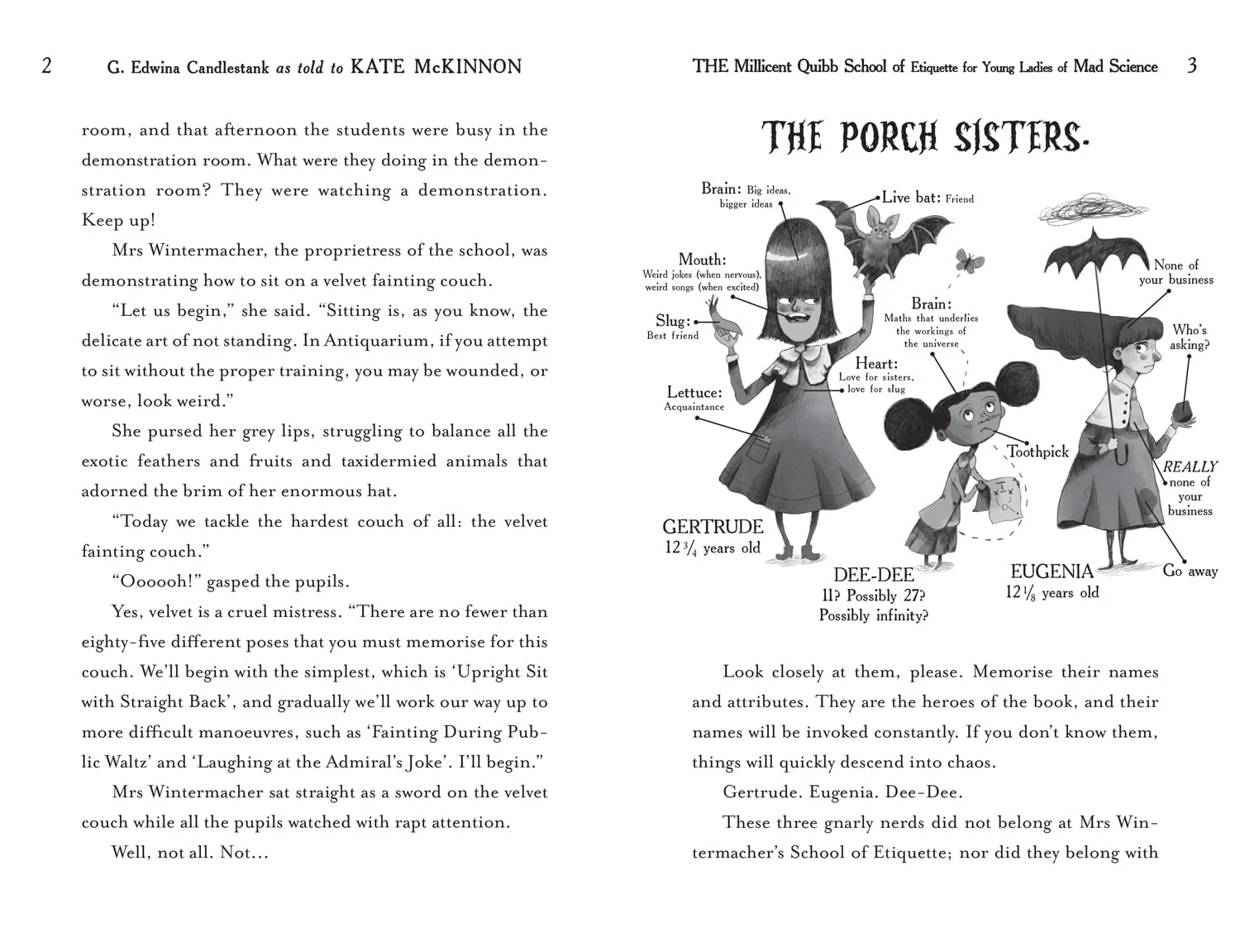 The Millicent Quibb School of Etiquette for Young Ladies of Mad Science - Image 3